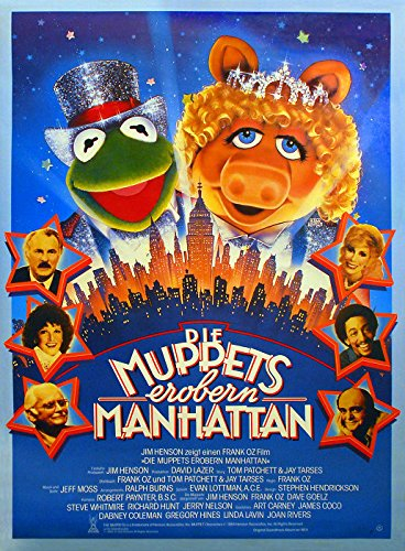 Die Muppets erobern Manhattan (1984) | original Filmplakat, Poster [Din A1, 59 x 84 cm]