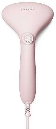 Steamery Dampfglätter Cirrus 2 Steamer, 1500W, Edelstahl-Mundstück, 25 Sekunden schnelles Aufheizen, Kleidung-Faltenentferner, Pink