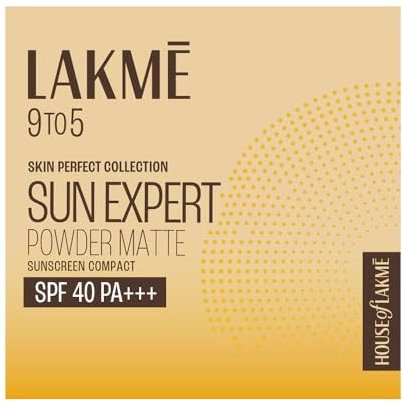 Lakme Sun Expert Ultra Matte SPF 40 PA+++ Compact, 7g