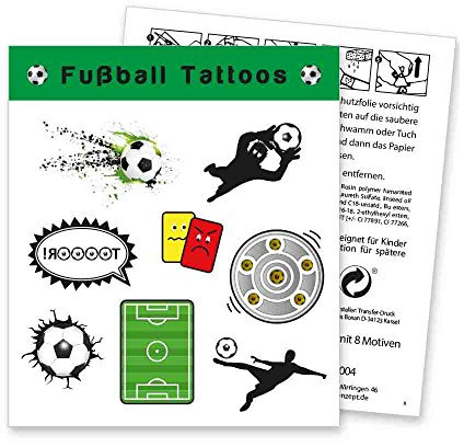 Fußball Tattoo Bogen