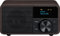 Sangean DDR-7 Original Mini dab + Radio - Tragbare UKW-Radio mit Bluetooth - Akustisches Holzschrank - schwarz