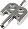 Meinl Stick & Brush Kinetic Drum Key Chrome - Trommel Stimmschlüssel Drummer Tool - Schlagzeug Zubehör (SB500)