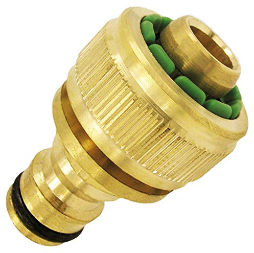 Qualitäts Stecksystem aus Messing für Gartenschlauch Kupplung Stecker passend Easy Klick Gardena | alle Ausführungen einfach auswählen >>> Schlauchanschluß für 3/4 Zoll Gartenschlauch mit Stecker