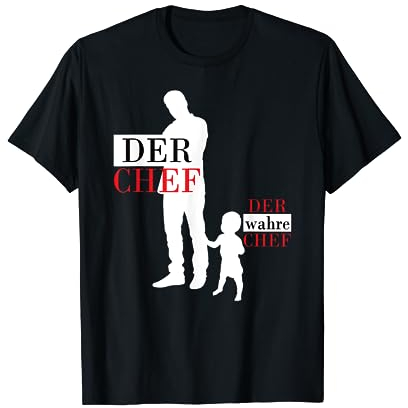 Vater Sohn Partnerlook Papa und Kind Outfit T-Shirt