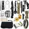 Kit de Supervivencia, Survival Kit 18 en 1 es la Mejor Herramienta de Supervivencia para los supervivientes Salvajes e Ideal para Las Aventuras de Acampada al Aire Libre