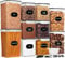 Skroam Large Airtight Food Storage Containers with Lids, 10 Pack Cereal Containers Storage Set - BPA Free Pantry Organizers and Storage for Flour, Sugar & Rice with Measuring Cup, Labels & Marker
