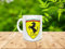 Tasse des berühmten italienischen Sportwagens von E.F. Ideal für jeden Autoliebhaber.