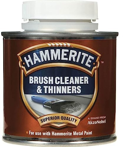 AMK® Hammerite Brush Cleaner & Paint Thinner Remover for Metals 250ml