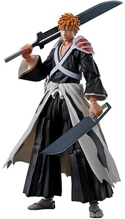 TAMASHII NATIONS - Bleach: Thousand-Year Blood War - Ichigo Kurosaki -Dual Zangetsu-, Bandai Spirits S.H.Figuarts Actionfigur