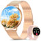 Montre Connectée Femme avec Appel - Smartwatch Femme avec 1.32 Pouces AMOLED Montre Intelligente avec Moniteur de Sommeil,Fréquence Cardiaque,100+ Modes Sportifs,Podomètre pour Android iOS,Cadeau