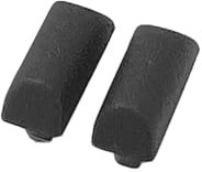 Gintai Rubber Laptop Feet for Lenovo Thinkpad L14 20U1 20U2 20U5 20U6 L14 Gen 2 20X1 20X2 20X5 20X6 Bottom Case Rubber Feet Laptop Base (2 Pieces, Black, Thick Size)