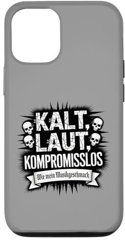 Kalt, Laut, Kompromisslos - Black Metal Kult Hülle für iPhone 12/12 Pro