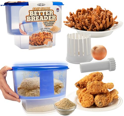 Cook's Choice Zwiebelblütenmacher-Set mit Brotteig Schüssel