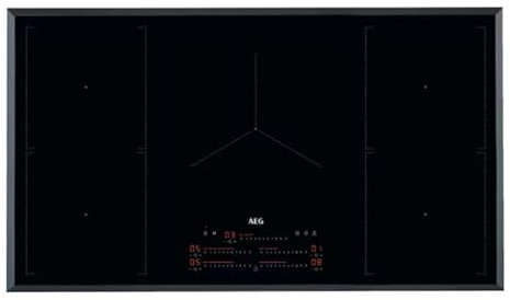 AEG IKE95753FB PIANO COTTURA INDUZIONE SERIE 6000 MULTIPLEBRIDGE 90 CM NERO