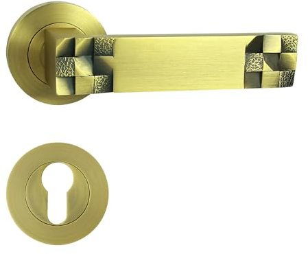 DOMINO Poignée de porte Toro-R M3 Bronze PZ / Bureau