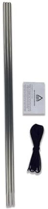 Vango TentSpares Mirage 200 Aluminium Alloy Tent Pole Repair Pack, Tent Poles Replacement, Tent Accessories