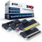 4X Print-Klex Tonerkartuschen kompatibel mit Lexmark C734 C734DN C734DTN C734DW C734N C736 C736DN C736DTN C736NC C736N Optra - alle 4 Farben - Schwarz Cyan Magenta Yellow - Office Plus Serie