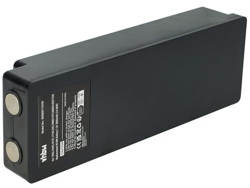 vhbw Batterie Compatible avec Scanreco BS590, 960, 16131, 790, Cifa, 592, 590 opérateur télécommande Industrielle (2000mAh, 7,2V, NiMH)