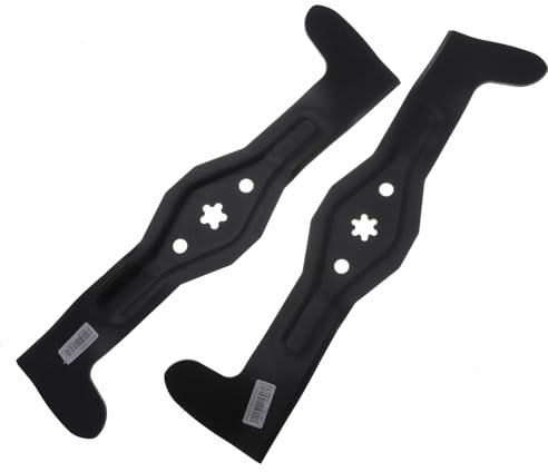 Jardiaffaires Jeu de 2 Lames pour autoportée Coupe 92cm AYP électrolux éjection arrière