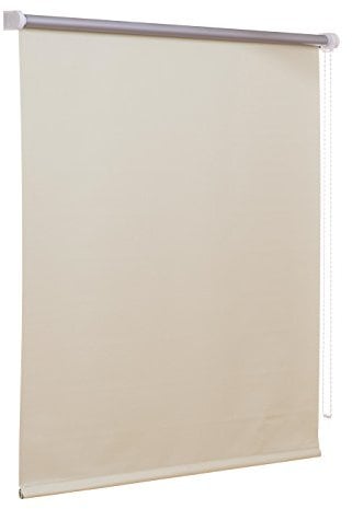 Ventanara® Thermorollo Verdunkelungsrollo inklusive Montagematerial (180 x 220 cm, Creme)
