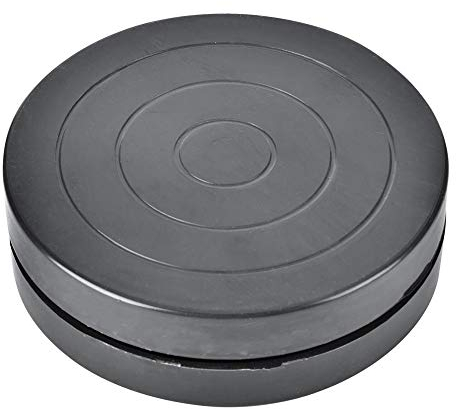 Plattenspieler aus Kunststoff, Sculpting Rotation Wheel Plattenspieler Durchmesser für DIY Sculpture Clay Ceramic & Pottery Supplies(Diameter 11.5cm)