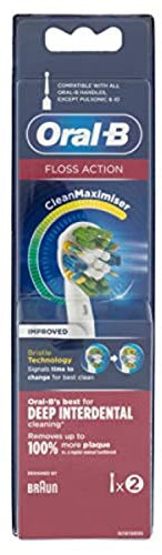 Oral-B FlossAction - Mit CleanMaximiser-Technologie - Bürstenköpfe - 2 Stk