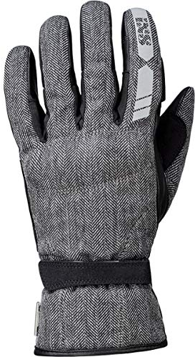 IXS Motorradhandschuhe kurz Motorrad Handschuh Torino-Evo-ST 3.0 Classic Handschuh schwarz/grau L, Herren, Lifestyle, Ganzjährig, Leder
