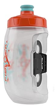 Fidlock Replacement Bottle 450 Borraccia Unisex Bambino Arancio/Blu, 450 ml