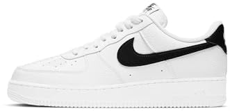 NIKE Air Force 1 '07, Zapatillas Hombre, Blanco White Black 100, 43 EU