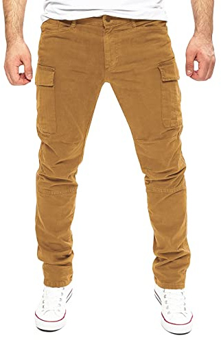 Yazubi Jayden - Herren Cargo Hose - Baumwoll Cargo Jeans