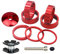 PLATTBK Fahrrad Vorbau Spacer 1 1/8 Mit Steuersatzkappe Ahead Gabel kralle MTB Headset Spacer 2mm / 3mm / 5mm / 10mm für Rennrad, BMX 10Stück