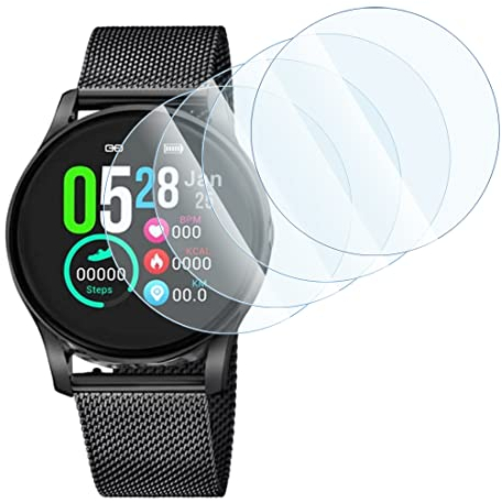 KARYLAX - [Pack x4 Protection d'écran en Verre Fléxible Dureté 9h, Film Protecteur pour Montre connectée Lotus Smartime 50000