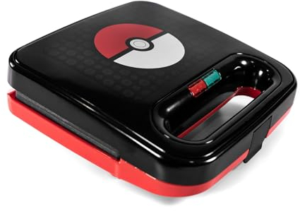 Uncanny Brands Pokemon Grilled Cheese Maker – Create Pikachu & Pokeball Sandwiches – Non-Stick & Easy to Clean