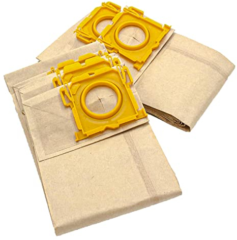 vhbw 10x Staubsaugerbeutel Ersatz für Sebo 5093ER, 5093LS, 5093N für Staubsauger - Papier, 23,5cm x 15,5cm Sandfarben