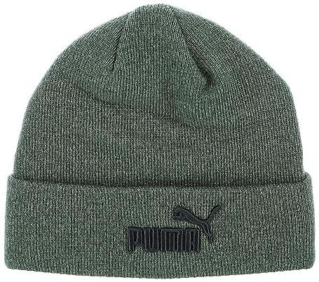 PUMA PUMA Herren Evercat Beanie-Mütze, Olivschwarz, One Size