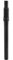 TRIWONDER Fahrrad Sattelstütze 25.4/27.2/28.6/30.4/30.8/31.6mm, Aluminium Sattelstange 350mm Länge für MTB BMX E-Bike Rennrad Trekkingrad (03 Schwarz, 25,4 x 350 mm)