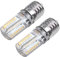 CENMEN 2X E17 Enchufe 5W 64 LED Lampara Bombilla 014 SMD Luz calido AC 110V-220V