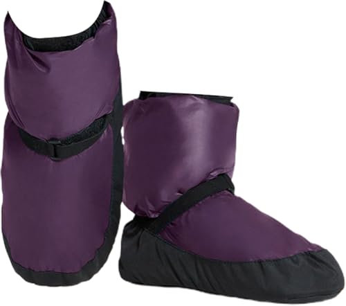 E-ALLDIR Damen Warm Up Bootie Tanzschuhe,Damen Warm Up Boot HausschuhWarm Up Bootie,Erwachsene Stiefel