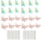 24Pcs 3D Butterfly Wall Stickers 3 Sizes,Rose Gold 3D Butterfly Wall Decals,Wall Stickers Art Decor Crafts,Butterfly Wall Decals for Bedroom Party Wedding(Color:Rose Gold+Silver with Rainbow Effect)