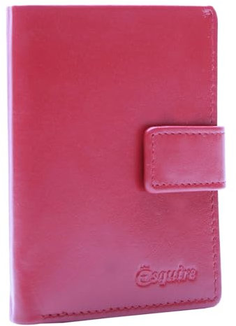 Esquire Geldbörse New Silk Wallet Red dunkelrot