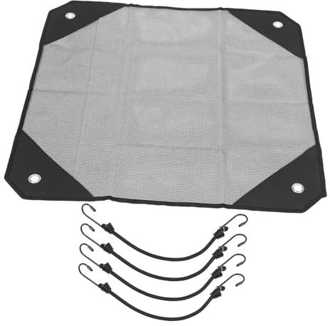 FONDOTIN Cubierta Para Exterior De Aire Acondicionado Protección Contra Lluvia y Polvo Ganchos Accesorio Para Climatizadores Al Aire