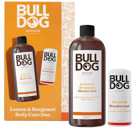 Bulldog Skincare | Men's Gift Set | Lemon & Bergamot Duo Gift Set