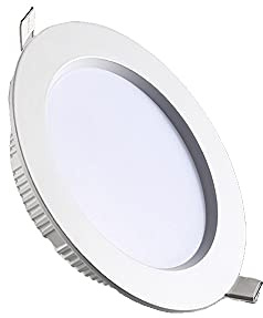 GHBSDNEPP Faretto Da Incasso 18/2 1W 220V Arredamento Di Illuminazione Commerciale Rotonda Lampade a Soffitto Ultra Sottile Risparmio Energetico Incorporato Downlight No Strobe in Allumini/18w-neutr