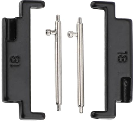 Masyrt Premium Stainless Steel Watch Band Connection Adapter,1 Pair Metal Connection Adapters for 18-22mm Watch Bands,Easy to install,Replacement Strap Connectors for smartwatches