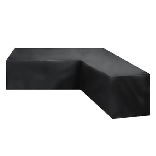VNSMM Gartenschaukel L-Form Allzweck-Abdeckungen Sofa Abdeckung Rattan Terrasse Gartenmöbel Schutzhülle Outdoor Staub Abdeckungen Hollywoodschaukel Abdeckung(250X250X100x80cm)