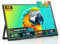 18.4 Zoll Portable Monitor 4K mit GTV OS, HDR|85% NTSC| 3840*2160 UHD Tragbarer Mobiler Monitor mit Halterung, Externer Bildschirm für Laptop PC Smartphone XBO Switch PS5 USB C HDMI, VESA-Montierbar