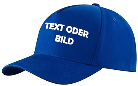 Cappy Kappe Cap personalisiert – Bedrucken mit eigenem Logo, Foto, Text