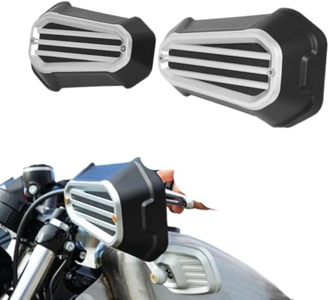Handguard Protector Windshield Compatible With Sportster Iron XL 883 1200 Forty Eight Roadster(silver)
