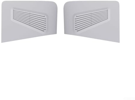 Coque de protection personnalisée pour PS5 Pro, coque latérale de console en ABS avec trous de dissipation de la chaleur, coque de panneau de jeu durable pour Sony PlayStation 5 Pro, noir ou blanc