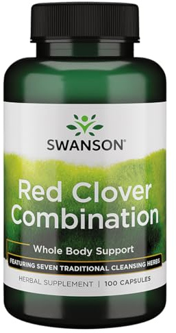 Swanson Red Clover Combination 100 Capsules